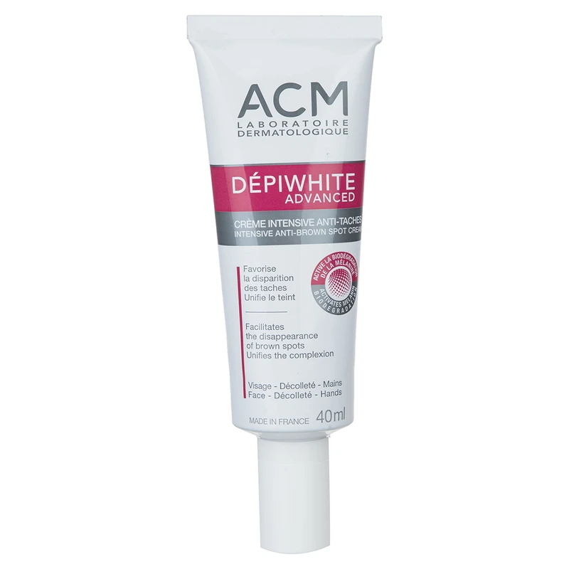 کرم ضد لک ای سی ام مدل Depiwhite Advanced حجم 40 میلی‌لیتر | کرم تخصصی رفع لک و روشن‌کننده پوست